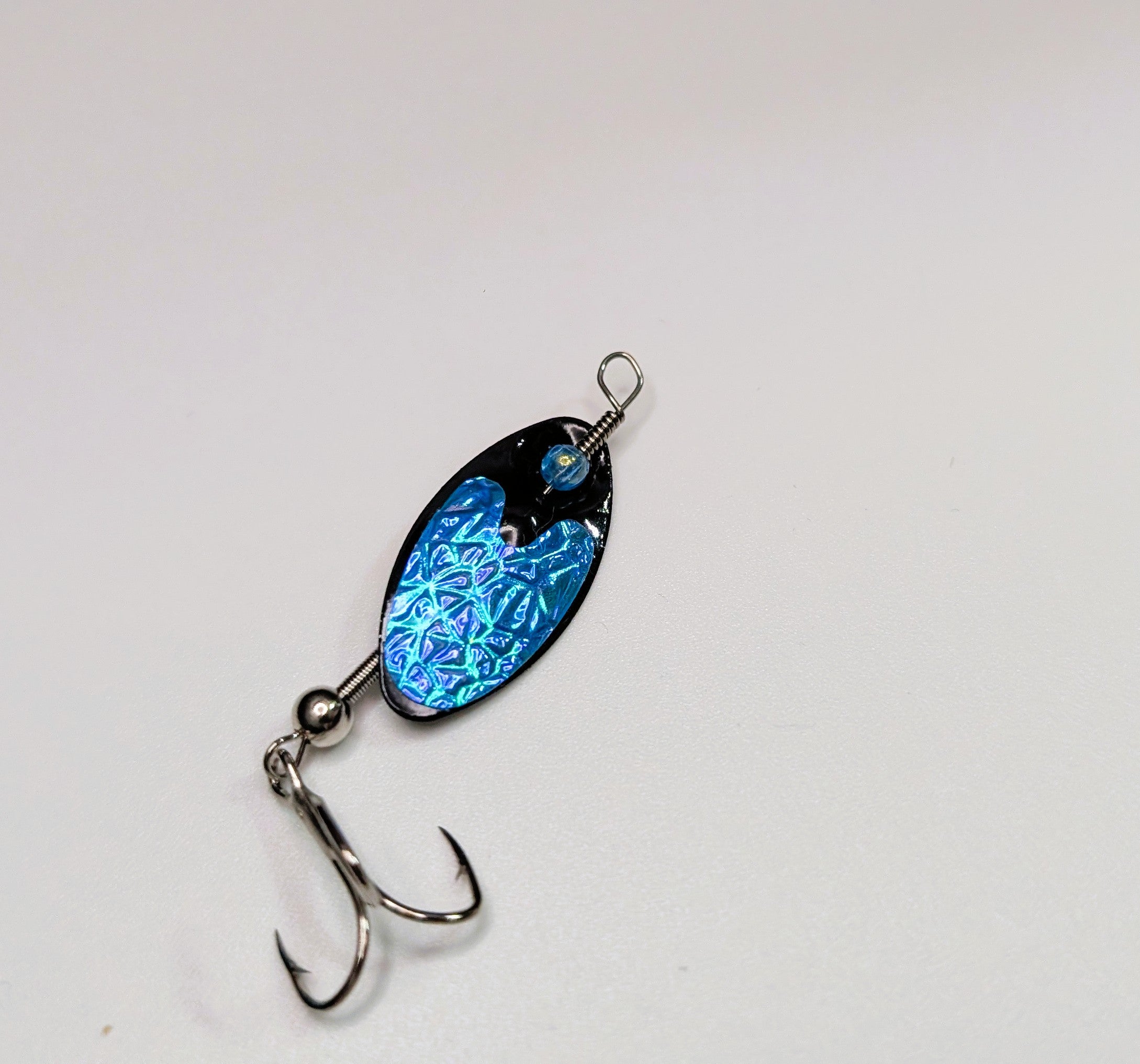 Blue/Black Nickle Blade Lure-Large (#512IRB)
