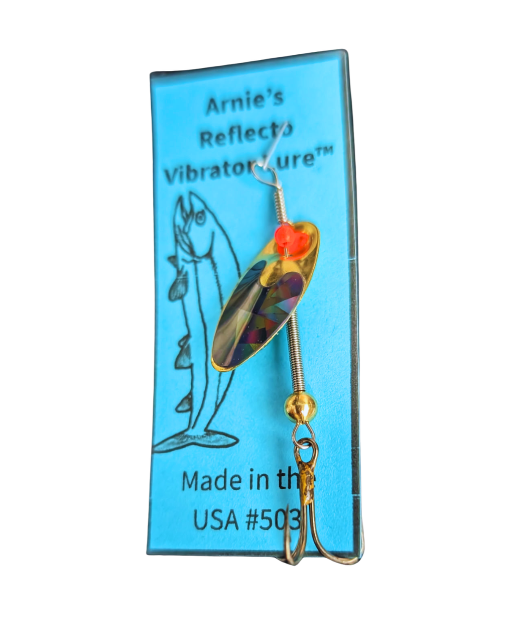 Limited Edition Gold Reflecto Vibratorlure (503SG)