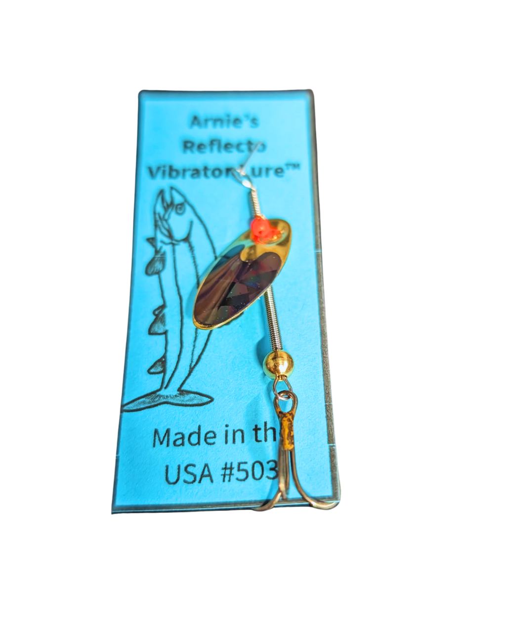 Limited Edition Gold Reflecto Vibratorlure (503SG)